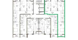 3-к квартира, вторичка, 105м2, 2/9 этаж