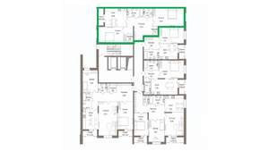 2-к квартира, вторичка, 95м2, 9/10 этаж