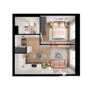 1-к квартира, вторичка, 34м2, 9/9 этаж