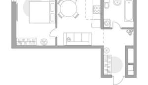 2-к квартира, вторичка, 33м2, 3/14 этаж