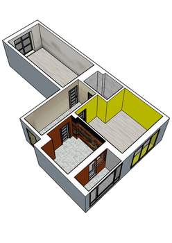 2-к квартира, вторичка, 58м2, 5/7 этаж