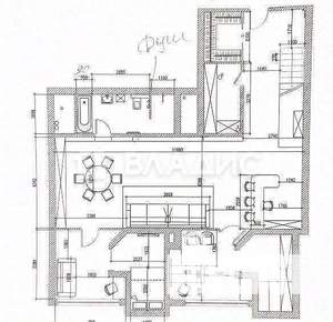 6-к квартира, вторичка, 247м2, 1/3 этаж