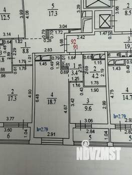 1-к квартира, вторичка, 37м2, 11/15 этаж