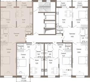 2-к квартира, вторичка, 90м2, 7/9 этаж