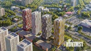 3-к квартира, строящийся дом, 76м2, 3/28 этаж