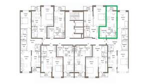 Студия квартира, вторичка, 31м2, 7/9 этаж