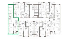 2-к квартира, вторичка, 77м2, 3/9 этаж