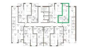 Студия квартира, вторичка, 31м2, 4/9 этаж