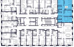 3-к квартира, строящийся дом, 76м2, 4/28 этаж
