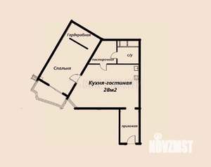 2-к квартира, вторичка, 69м2, 20/21 этаж