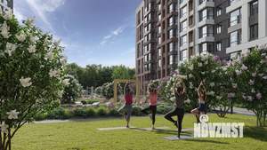 1-к квартира, строящийся дом, 45м2, 5/9 этаж