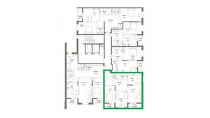 3-к квартира, вторичка, 91м2, 3/9 этаж