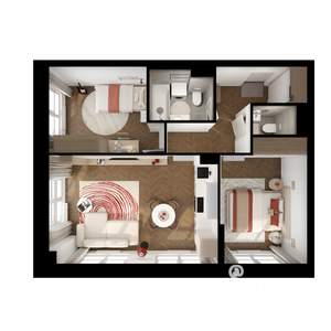 2-к квартира, вторичка, 58м2, 6/9 этаж