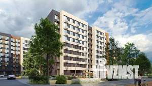 2-к квартира, строящийся дом, 56м2, 6/9 этаж