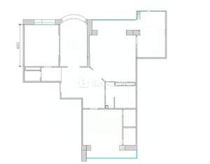 4-к квартира, вторичка, 106м2, 4/5 этаж