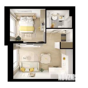 1-к квартира, вторичка, 39м2, 9/9 этаж