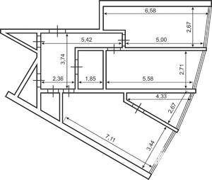 3-к квартира, вторичка, 84м2, 2/21 этаж