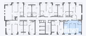 2-к квартира, вторичка, 55м2, 28/28 этаж