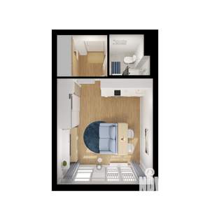 Студия квартира, вторичка, 24м2, 8/9 этаж