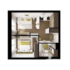 1-к квартира, вторичка, 34м2, 3/9 этаж