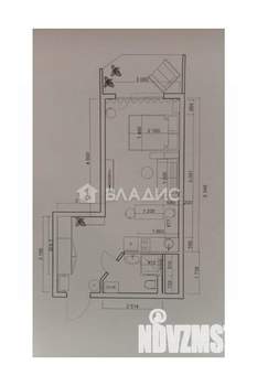 Студия квартира, вторичка, 31м2, 5/10 этаж
