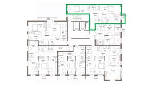 2-к квартира, вторичка, 88м2, 6/9 этаж