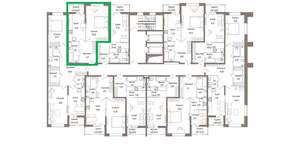1-к квартира, вторичка, 48м2, 2/9 этаж