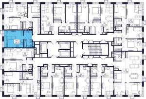 Студия квартира, вторичка, 29м2, 13/28 этаж