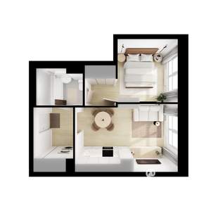 1-к квартира, вторичка, 35м2, 4/9 этаж