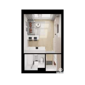 Студия квартира, вторичка, 24м2, 7/9 этаж