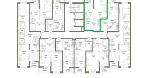 1-к квартира, вторичка, 47м2, 4/9 этаж