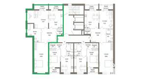 2-к квартира, вторичка, 102м2, 8/9 этаж