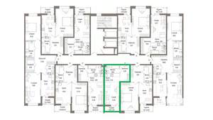 Студия квартира, вторичка, 32м2, 4/9 этаж