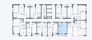 Студия квартира, вторичка, 30м2, 7/28 этаж