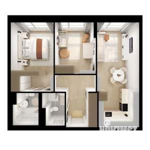 2-к квартира, вторичка, 57м2, 8/9 этаж