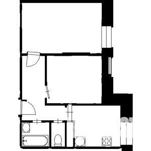 2-к квартира, вторичка, 49м2, 8/8 этаж