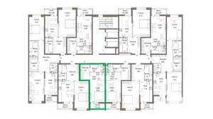 Студия квартира, вторичка, 31м2, 5/9 этаж