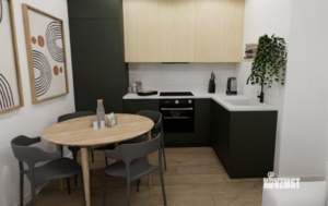 2-к квартира, строящийся дом, 50м2, 20/28 этаж