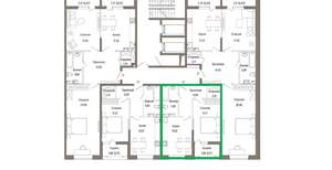 1-к квартира, вторичка, 45м2, 7/9 этаж