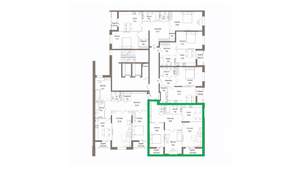 3-к квартира, вторичка, 91м2, 3/9 этаж