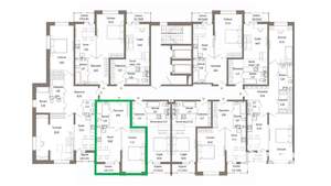 1-к квартира, вторичка, 47м2, 5/9 этаж