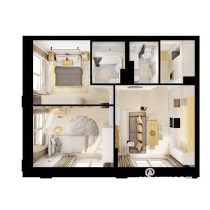 2-к квартира, вторичка, 56м2, 8/9 этаж