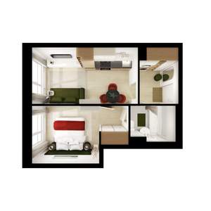 1-к квартира, вторичка, 34м2, 8/9 этаж