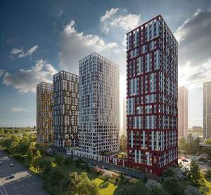3-к квартира, строящийся дом, 77м2, 2/28 этаж