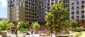 2-к квартира, строящийся дом, 35м2, 6/22 этаж