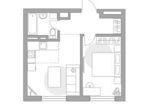 2-к квартира, вторичка, 38м2, 2/14 этаж
