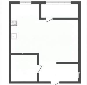 Студия квартира, вторичка, 33м2, 3/22 этаж