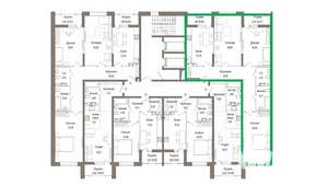 3-к квартира, вторичка, 101м2, 7/9 этаж