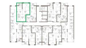 1-к квартира, вторичка, 48м2, 5/9 этаж