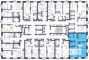 2-к квартира, строящийся дом, 67м2, 8/28 этаж